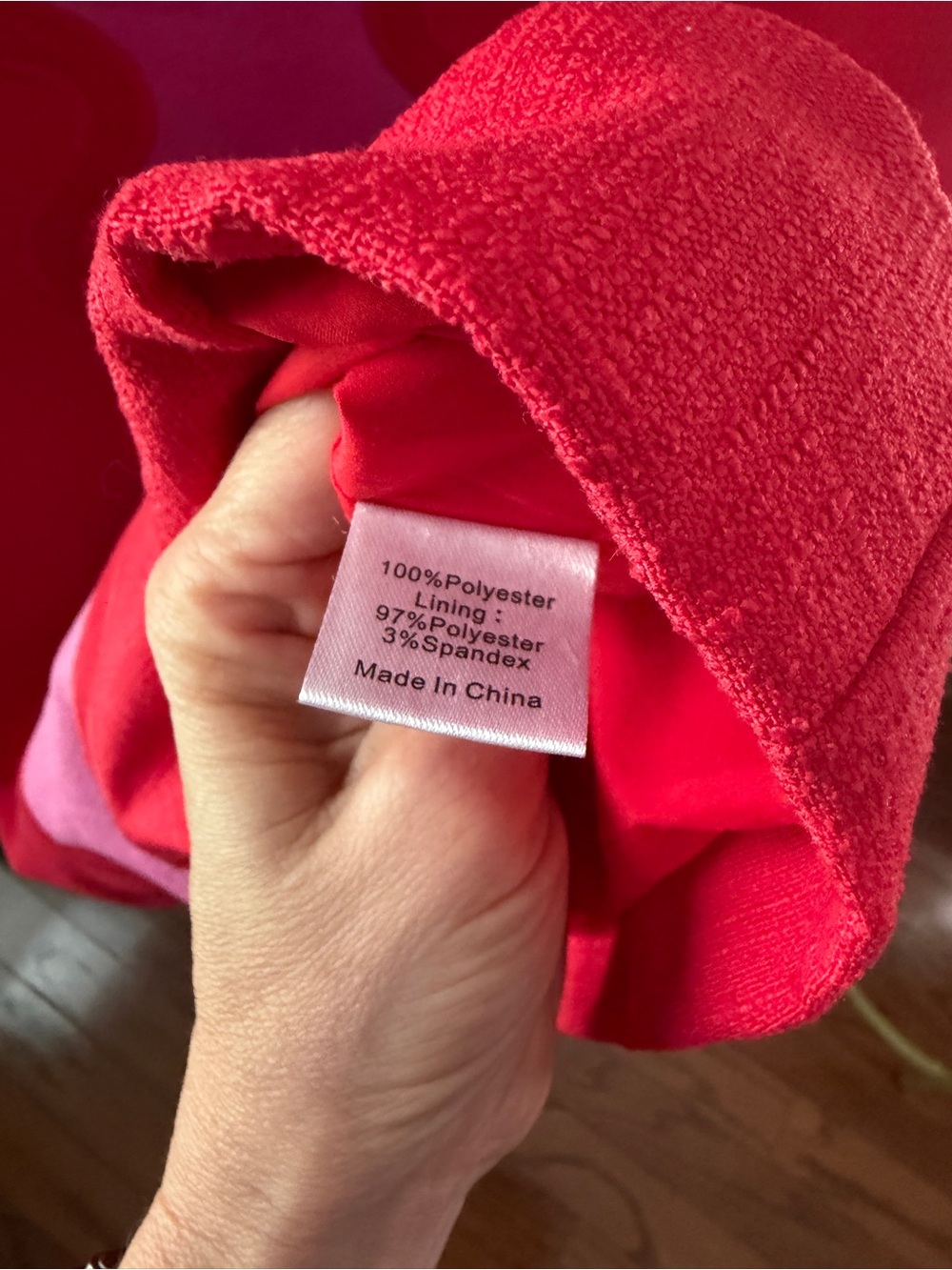 Tuckernuck Poppy & Hot Pink Placed Embroidery James Dress - EUC - medium - Picture 4 of 6